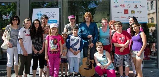 Přes 100 dětí oslavilo Dětský den v Protonovém centru v Praze